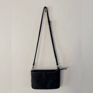 Madewell 100% leather Black Crossbody Bag